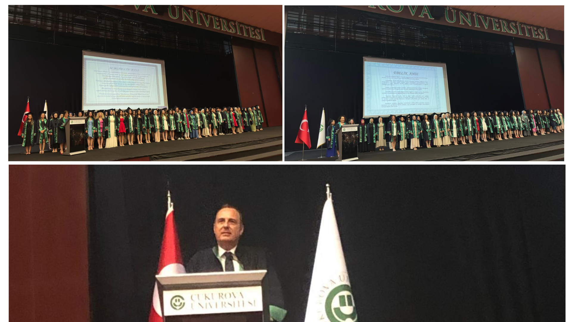 Fakültemizin 2023 - 2024 eğitim-öğretim yılı mezuniyet ve yemin töreni 01 Temmuz 2024 tarihinde gerçekleştirildi. Tüm mezunlarımıza bundan sonraki hayatlarında başarılar diliyoruz.